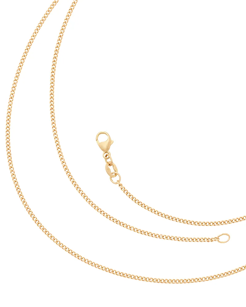 Fine Curb Chain sold by Consuela