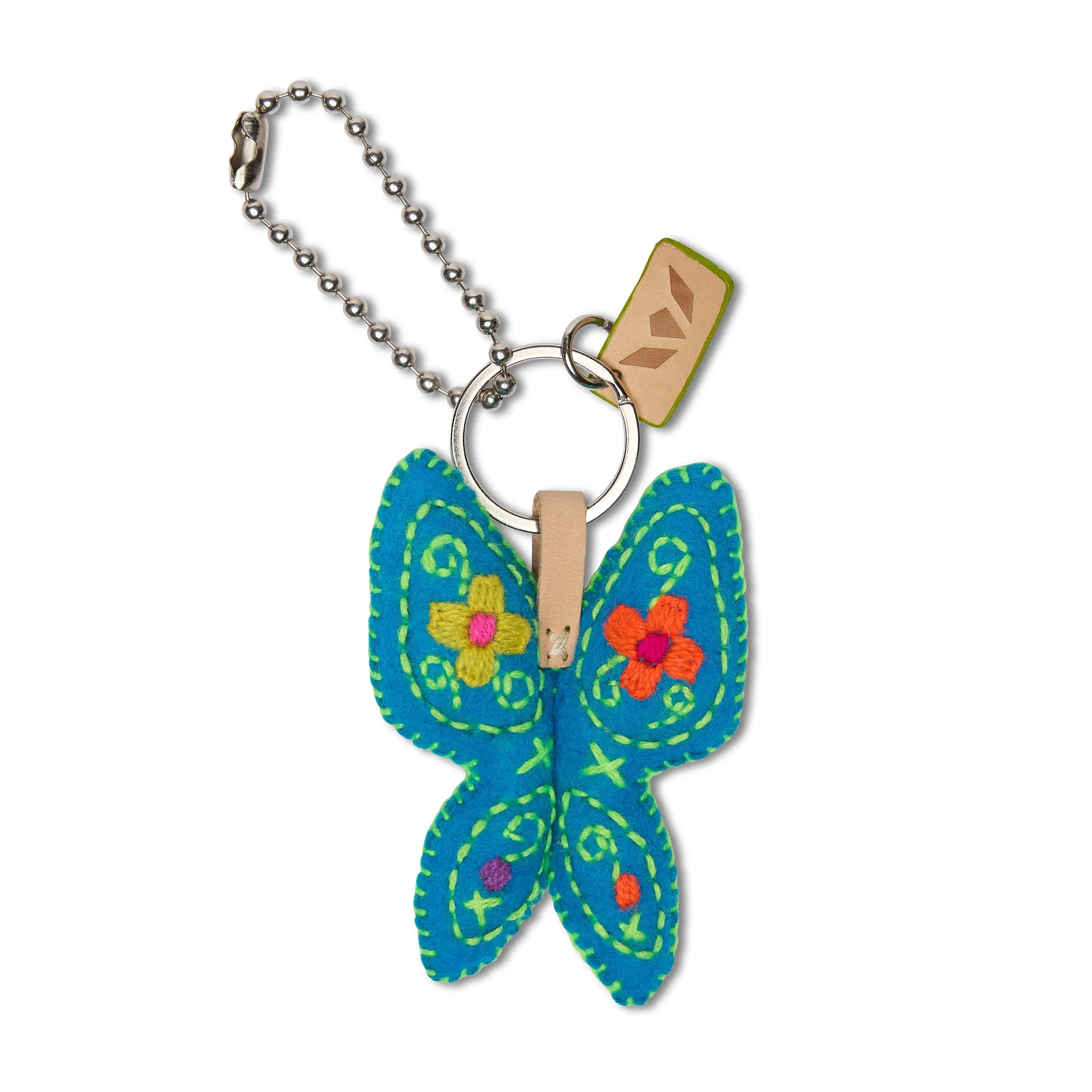 Blue Felt Mariposa Charm sold by Consuela product image thumbnail 2
