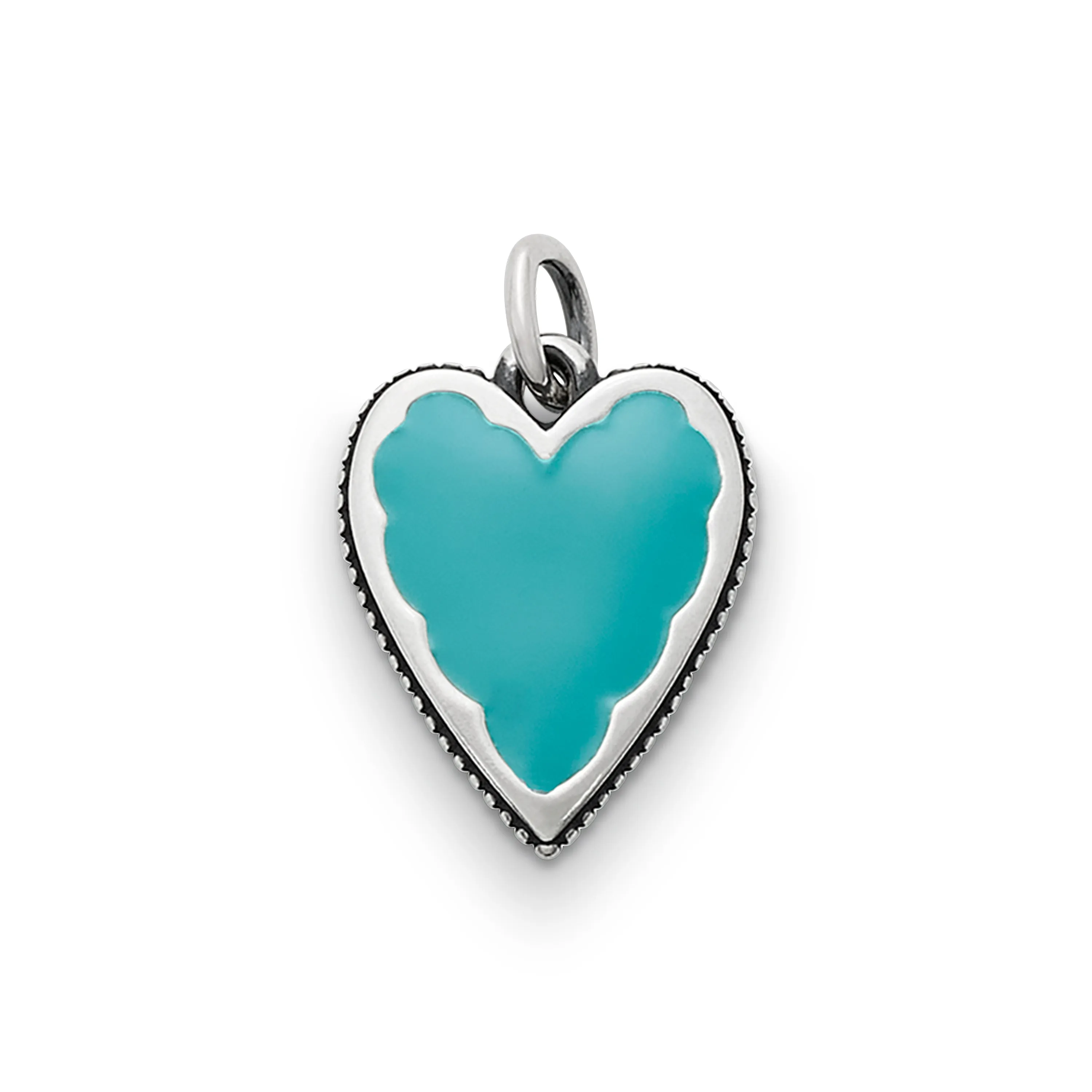 Enamel Teal Heart Charm sold by Consuela product image thumbnail 2