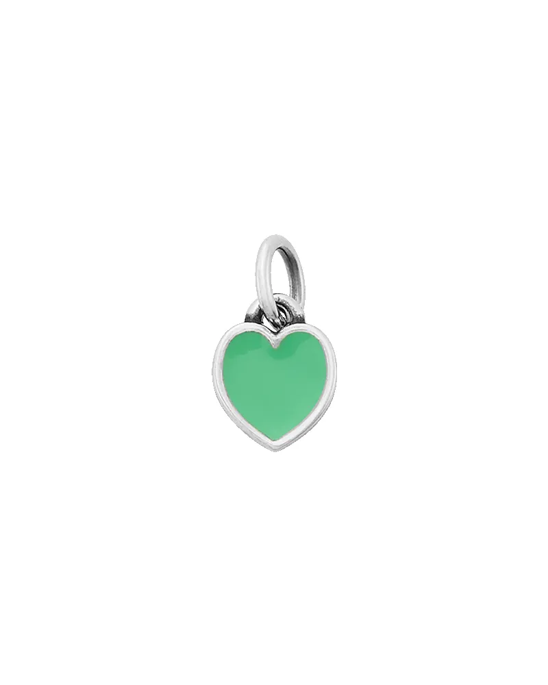 Enamel Green Connected Hearts Charm sold by Consuela product image thumbnail 3