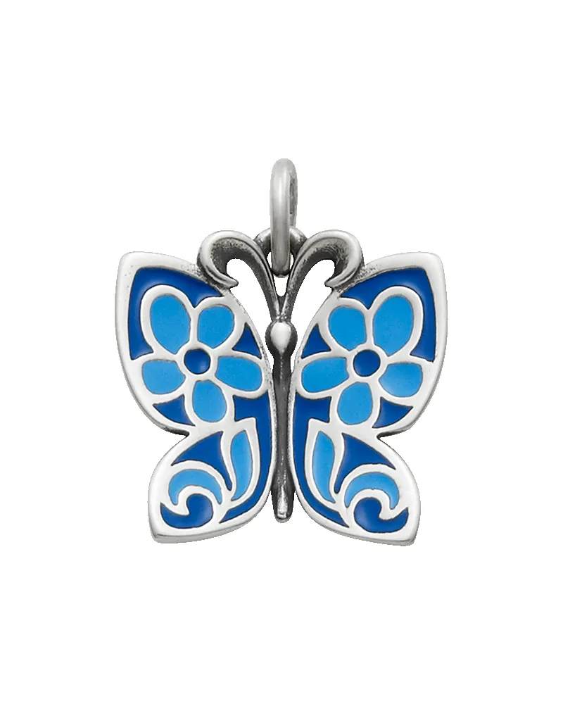 Blue Enamel Butterfly Charm sold by Consuela