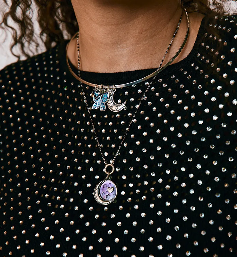 Blue Enamel Butterfly Charm sold by Consuela product image thumbnail 4