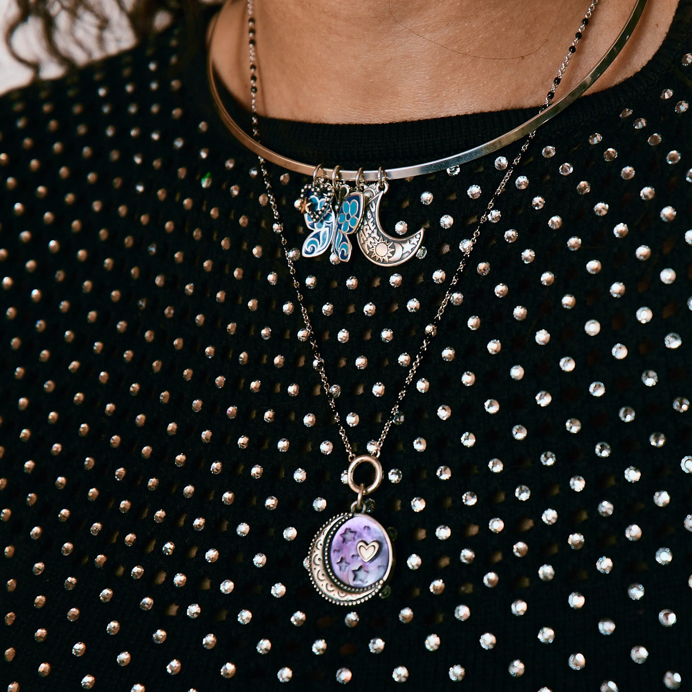 Blue Enamel Butterfly Charm sold by Consuela product image thumbnail 3