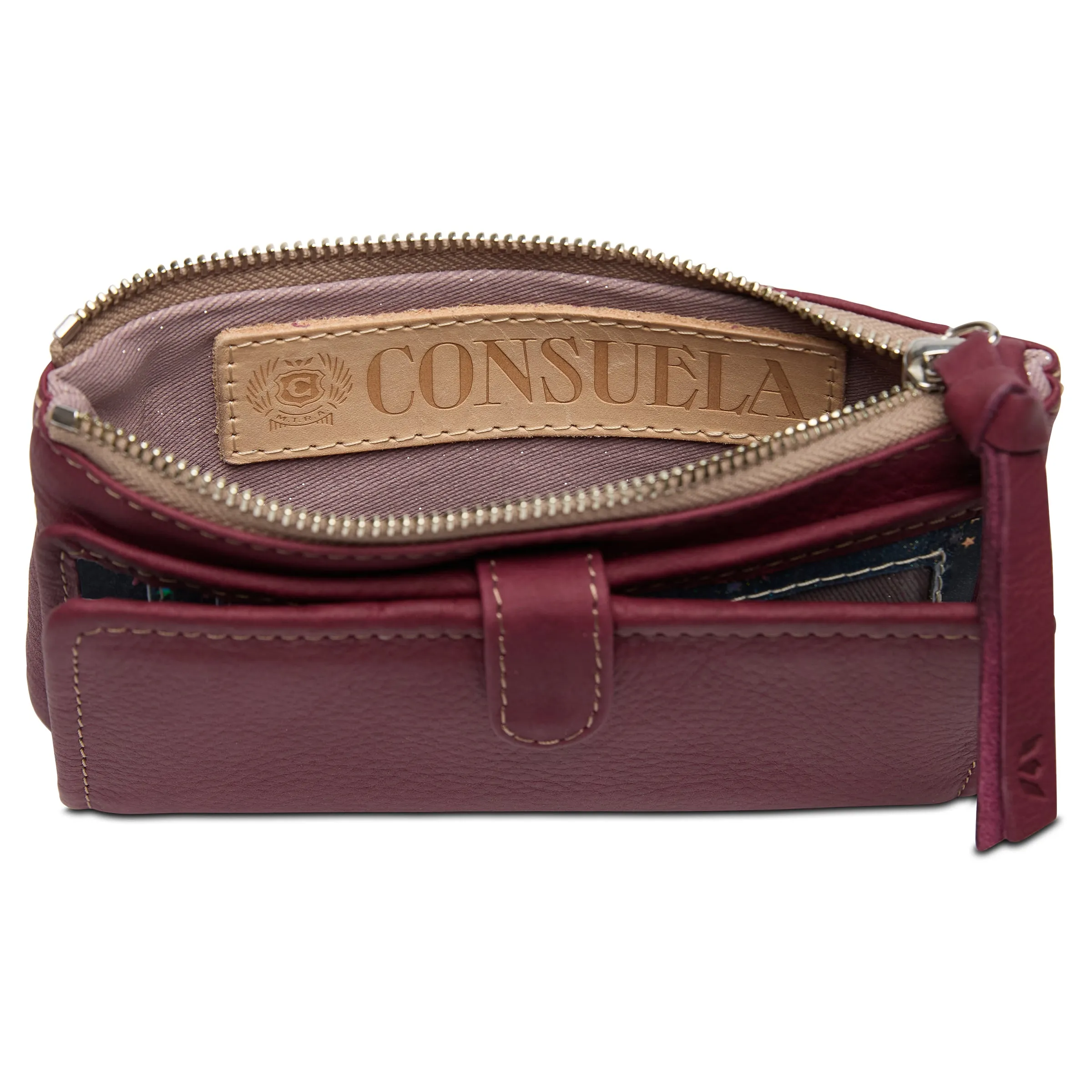 Plum Slim Wallet sold by Consuela product image thumbnail 5