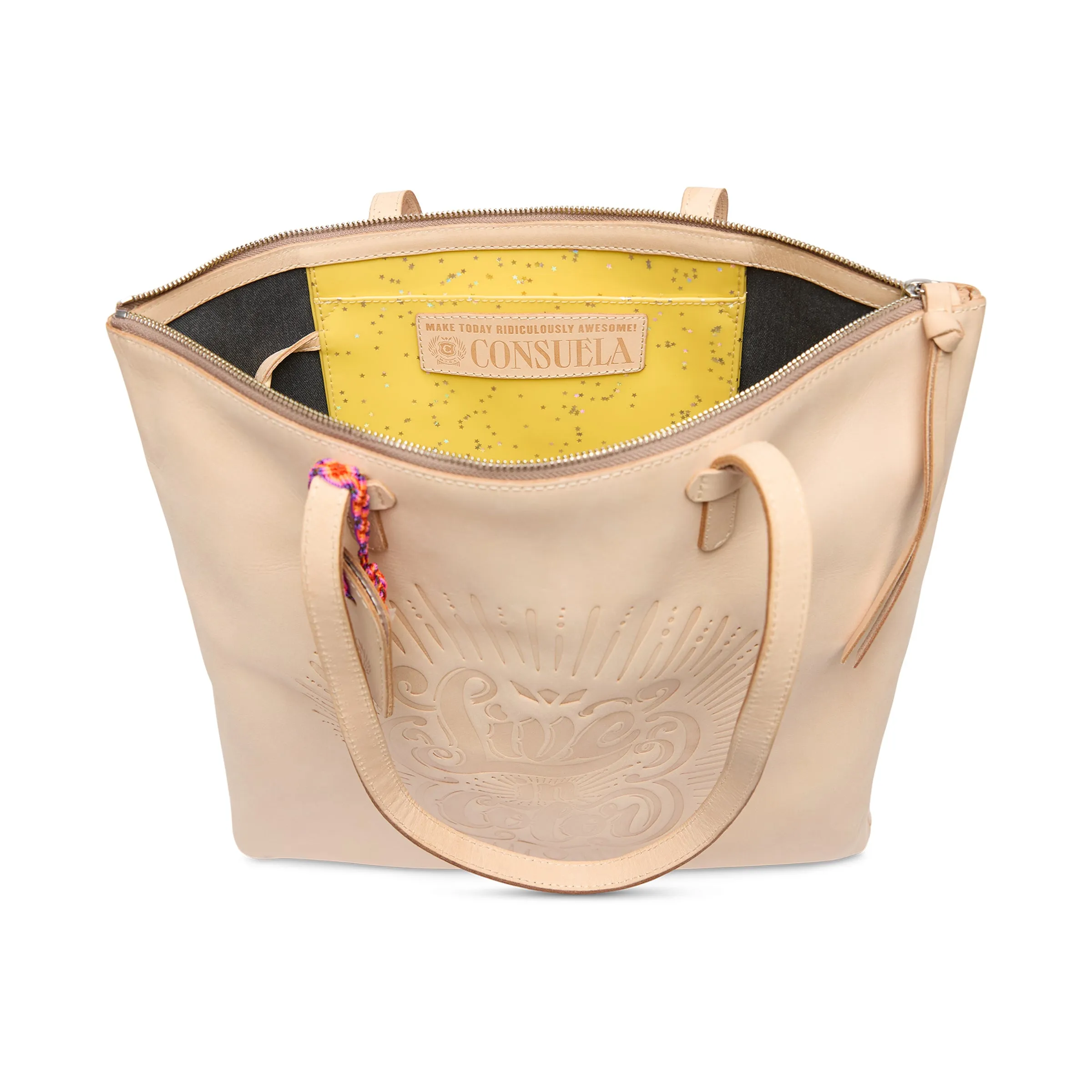 Live in Color Shopper Tote sold by Consuela product image thumbnail 3