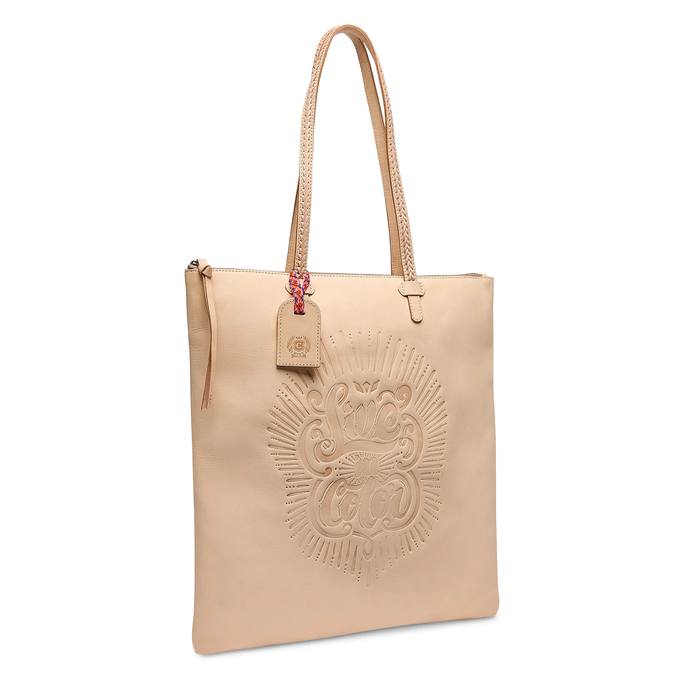 Live in Color Shopper Tote sold by Consuela product image thumbnail 4