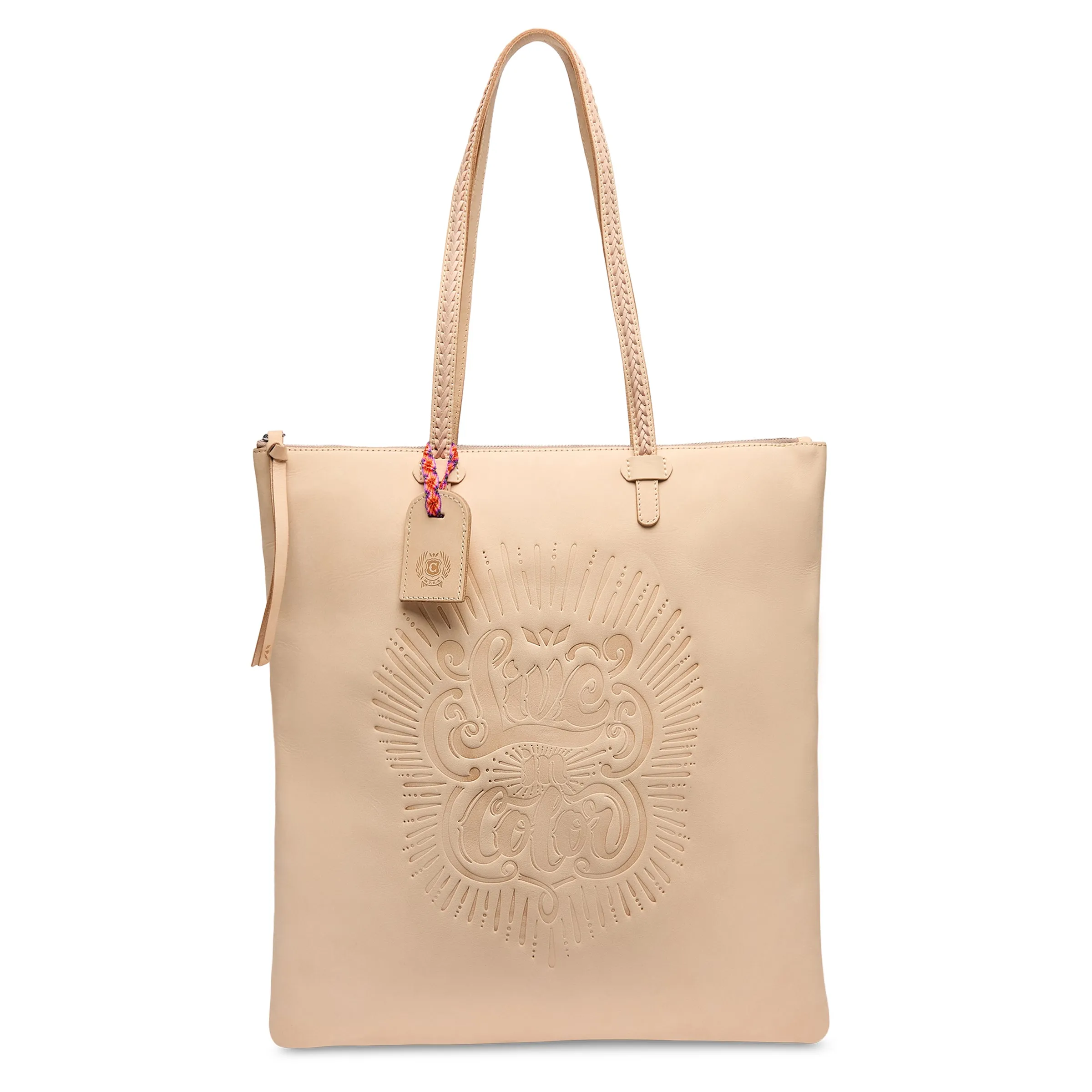 Live in Color Shopper Tote sold by Consuela product image thumbnail 2