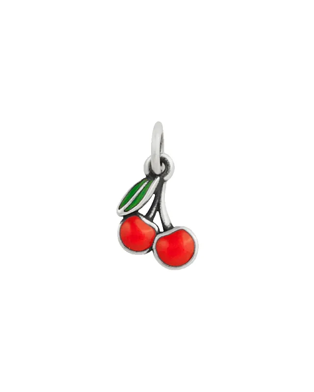 Enamel Cherries Charm sold by Consuela