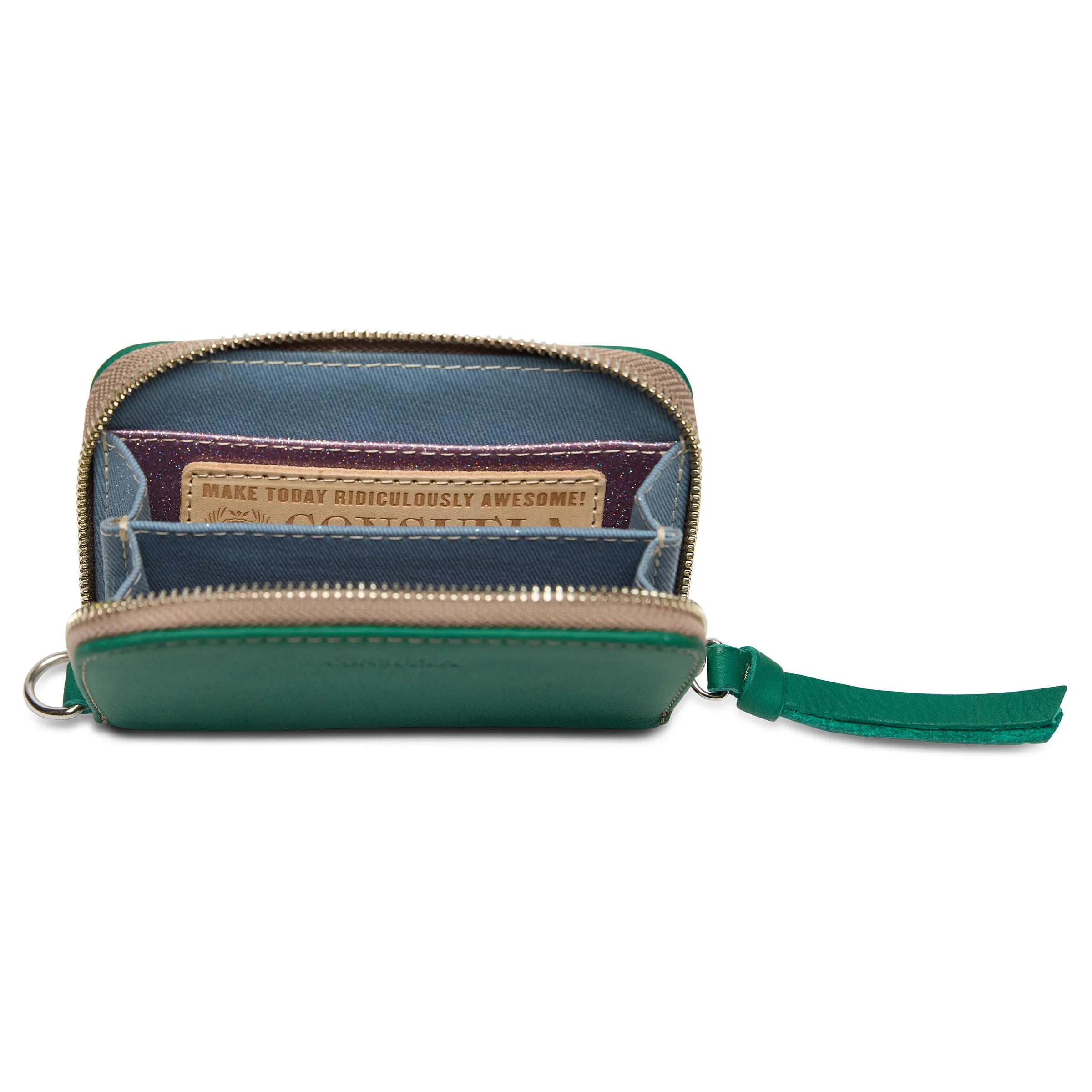 Teal Zippy Wallet sold by Consuela product image thumbnail 5