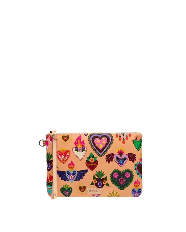 Peach Mighty Pouch made by Consuela