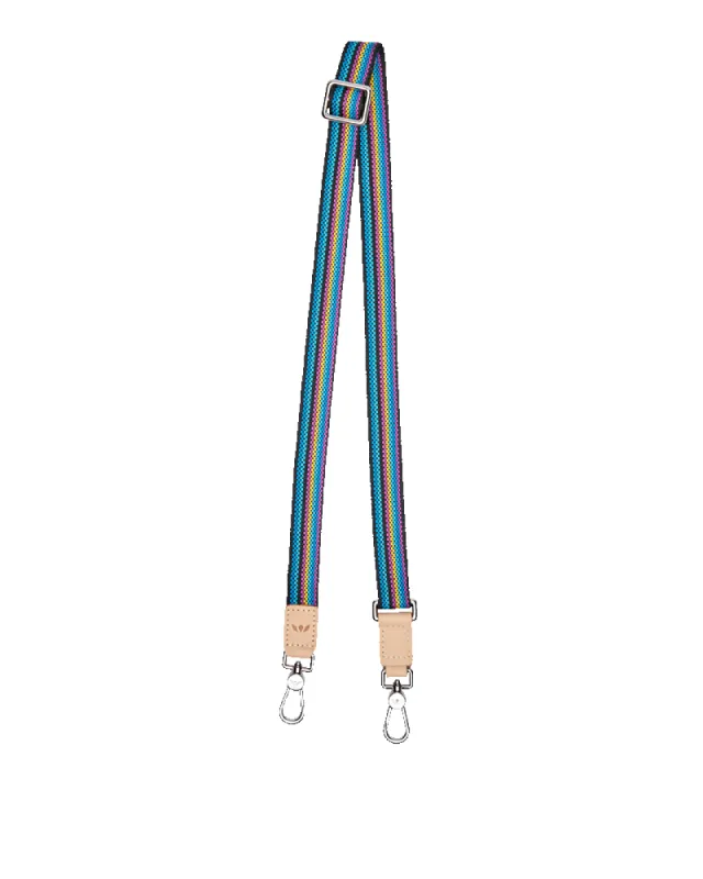 Blueberry Slim Webbing Crossbody Strap sold by Consuela