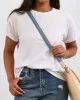 Chambray Slim Webbing Crossbody Strap sold by Consuela