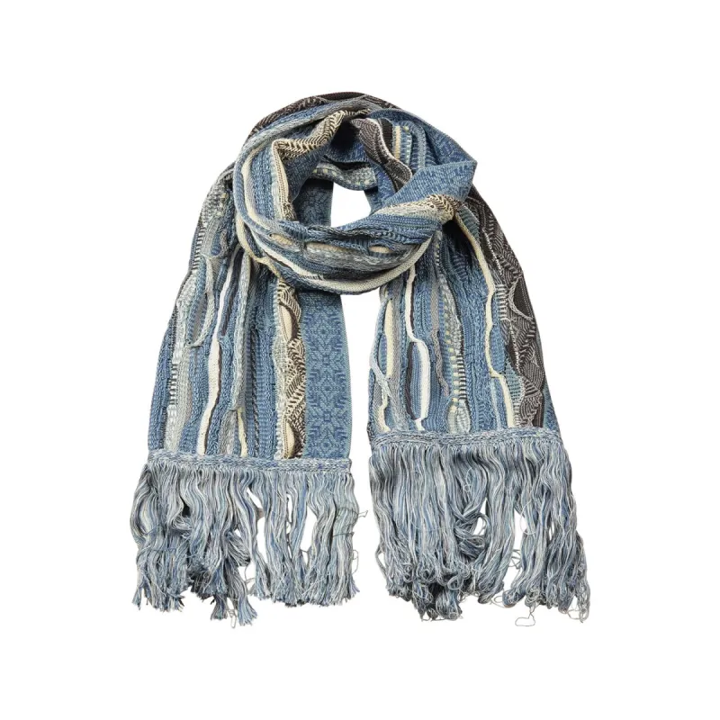 New - Pacific Blues Sweater Knit Scarf sold by COOGI