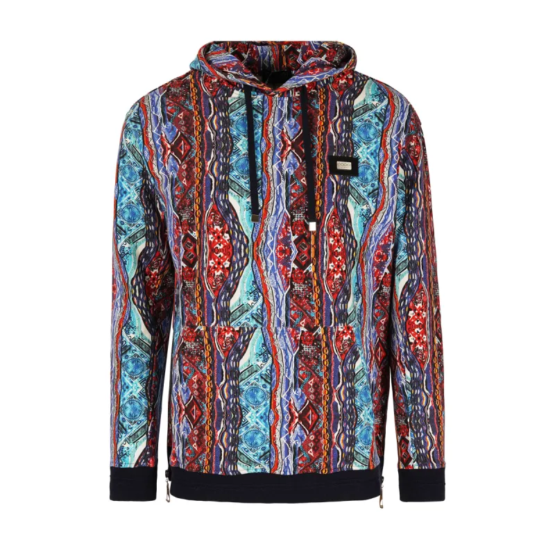 COOGI Blue Red Hoody sold by COOGI