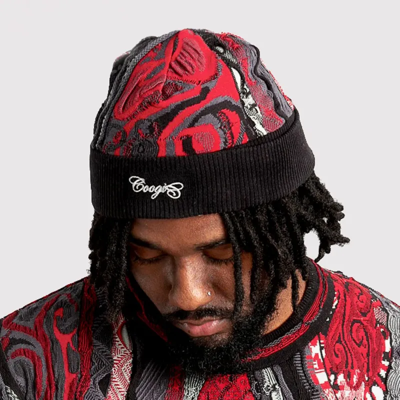 COOGI RED-BLACK CLASSIC SKULLY made by COOGI