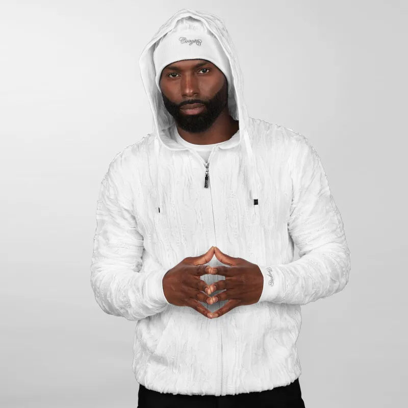 COOGI WHITE OUT ZIP HOODY, LIMITED EDITION sold by COOGI