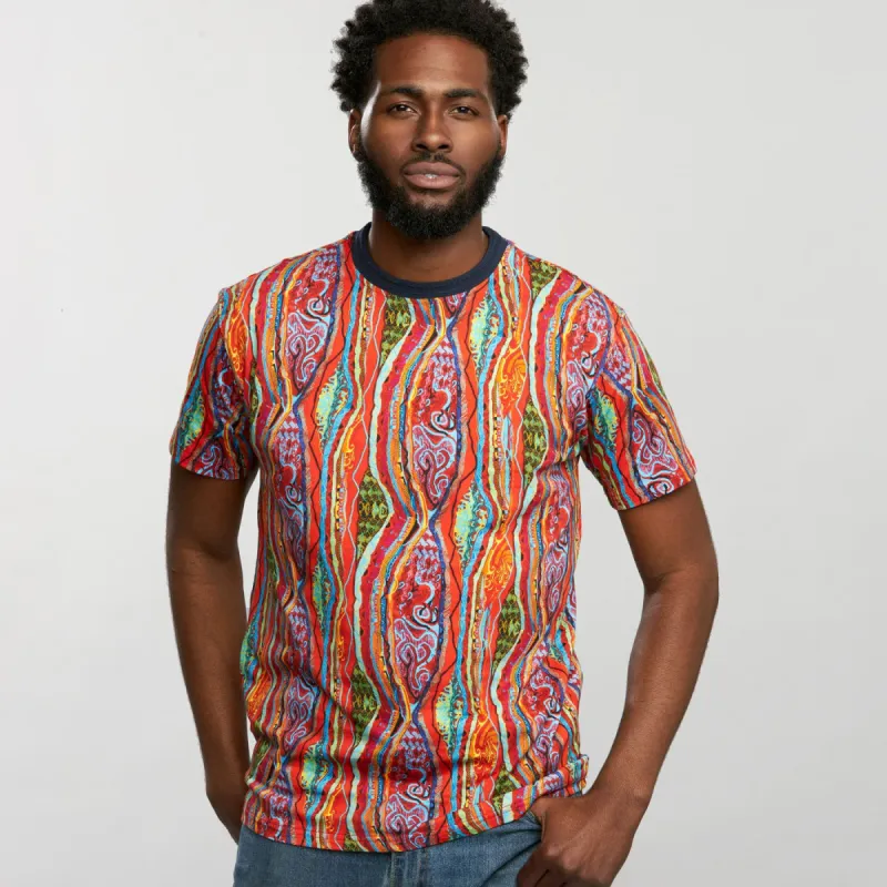 COOGI SUNSET CLASSIC ALL-OVER CREW NECK TEE sold by COOGI