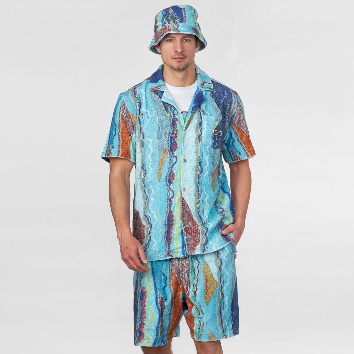 COOGI OceanPort Terry Short Sleeved Shirt sold by COOGI product image thumbnail 3
