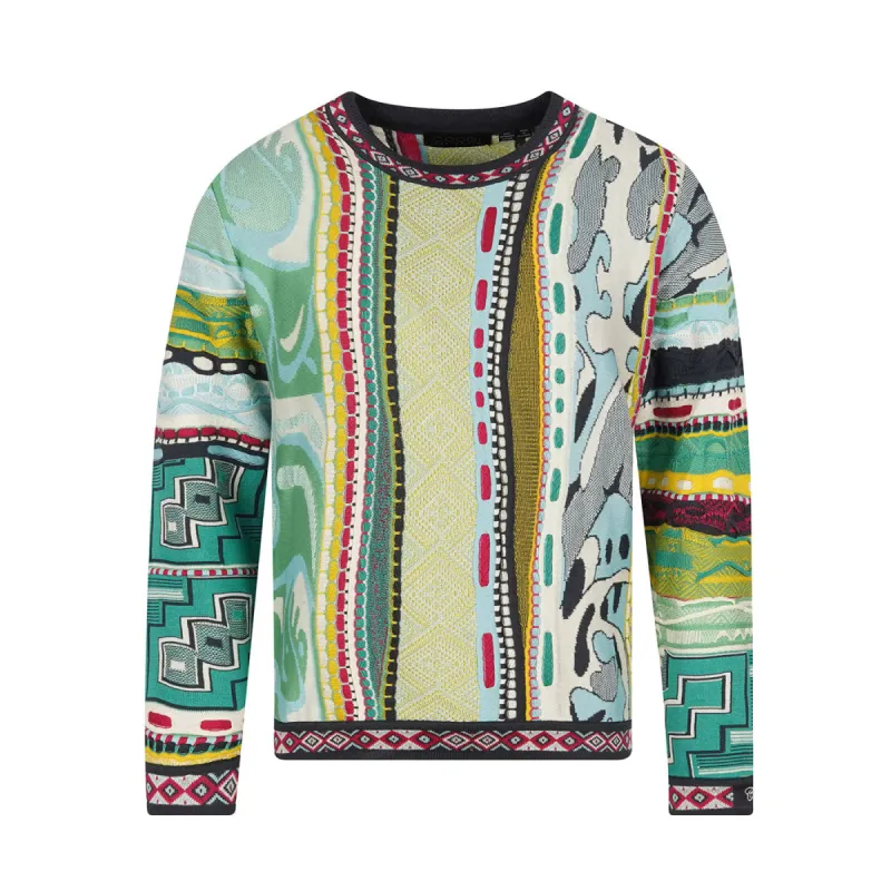 The Debut of the COOGI Art Collection - Droplet Crewneck sold by COOGI