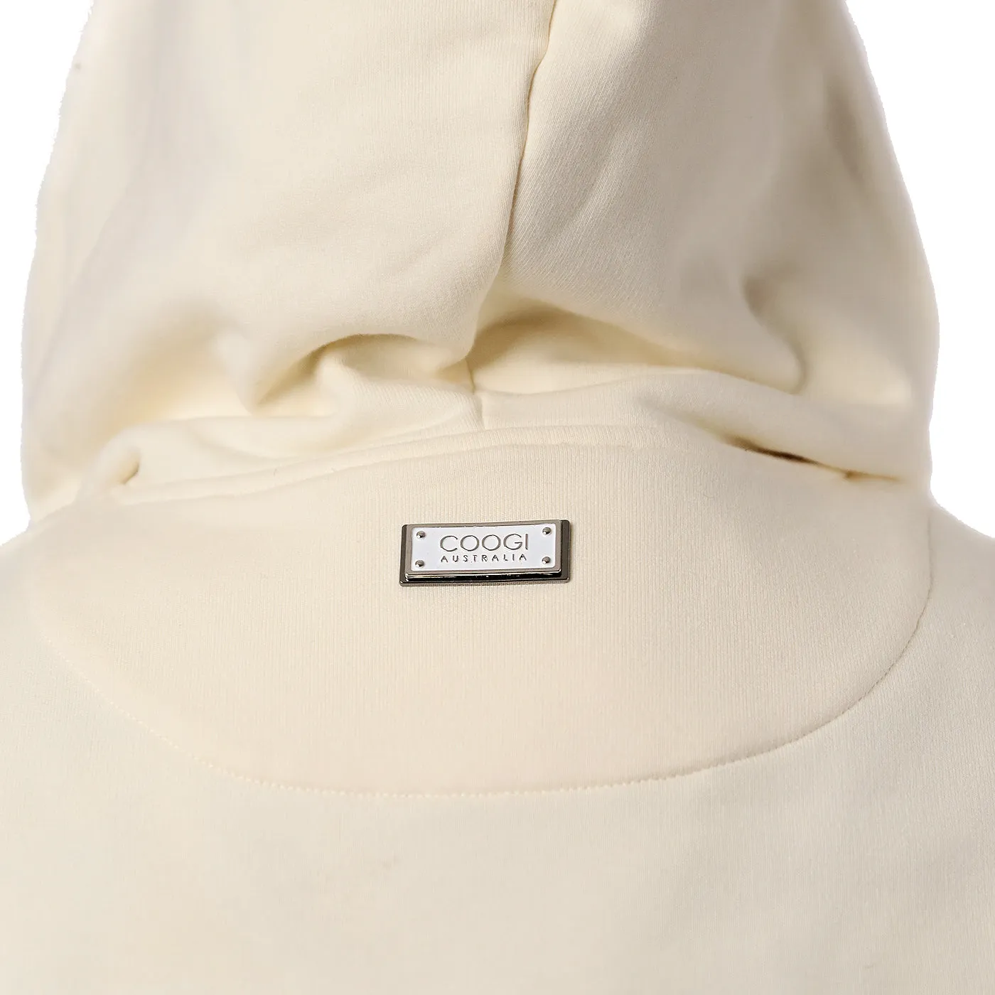 Ivory Mist - Sweater Pieced Fleece Zip Hoody sold by COOGI product image thumbnail 4