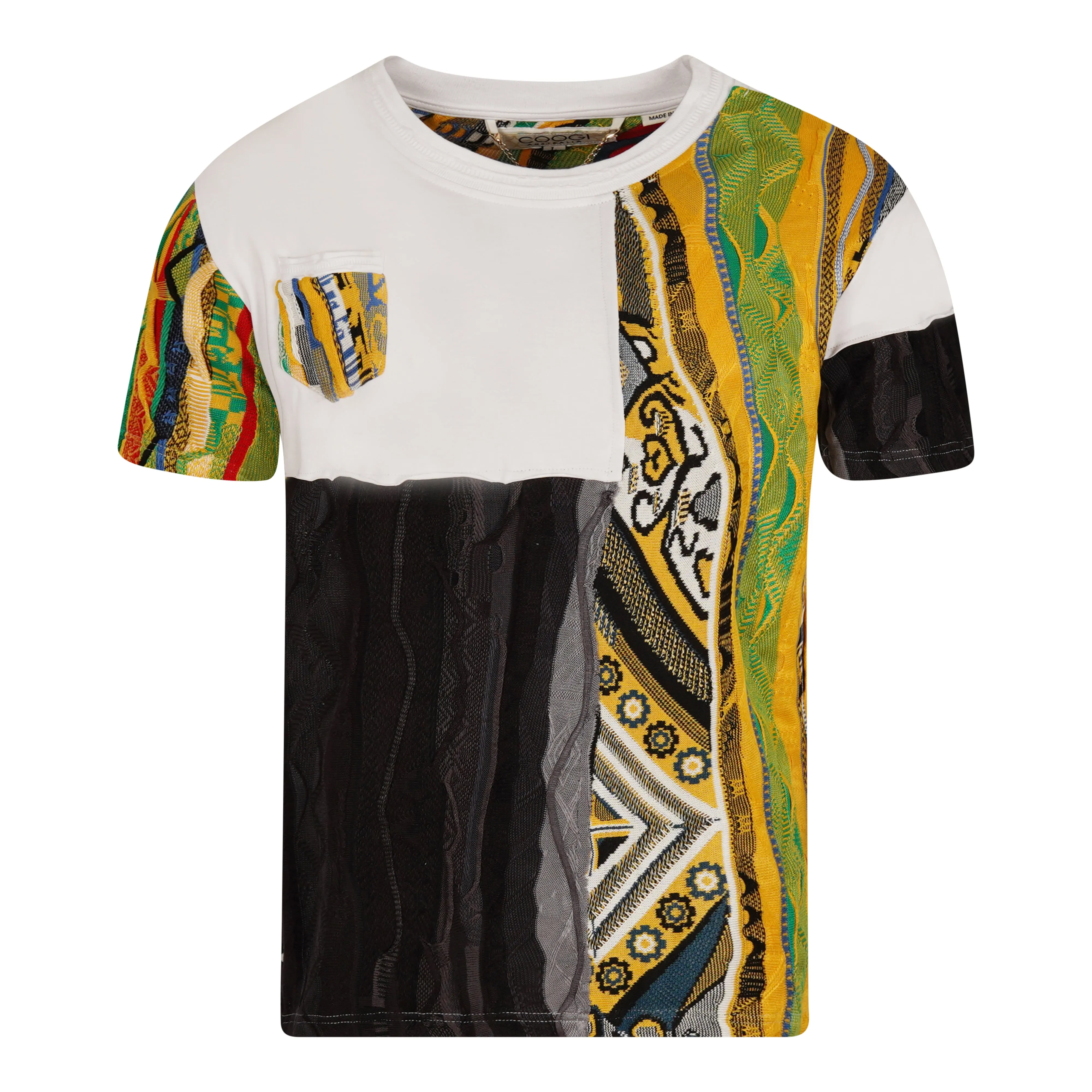 COOGI Sweater-Pieced Tee - Gold sold by COOGI