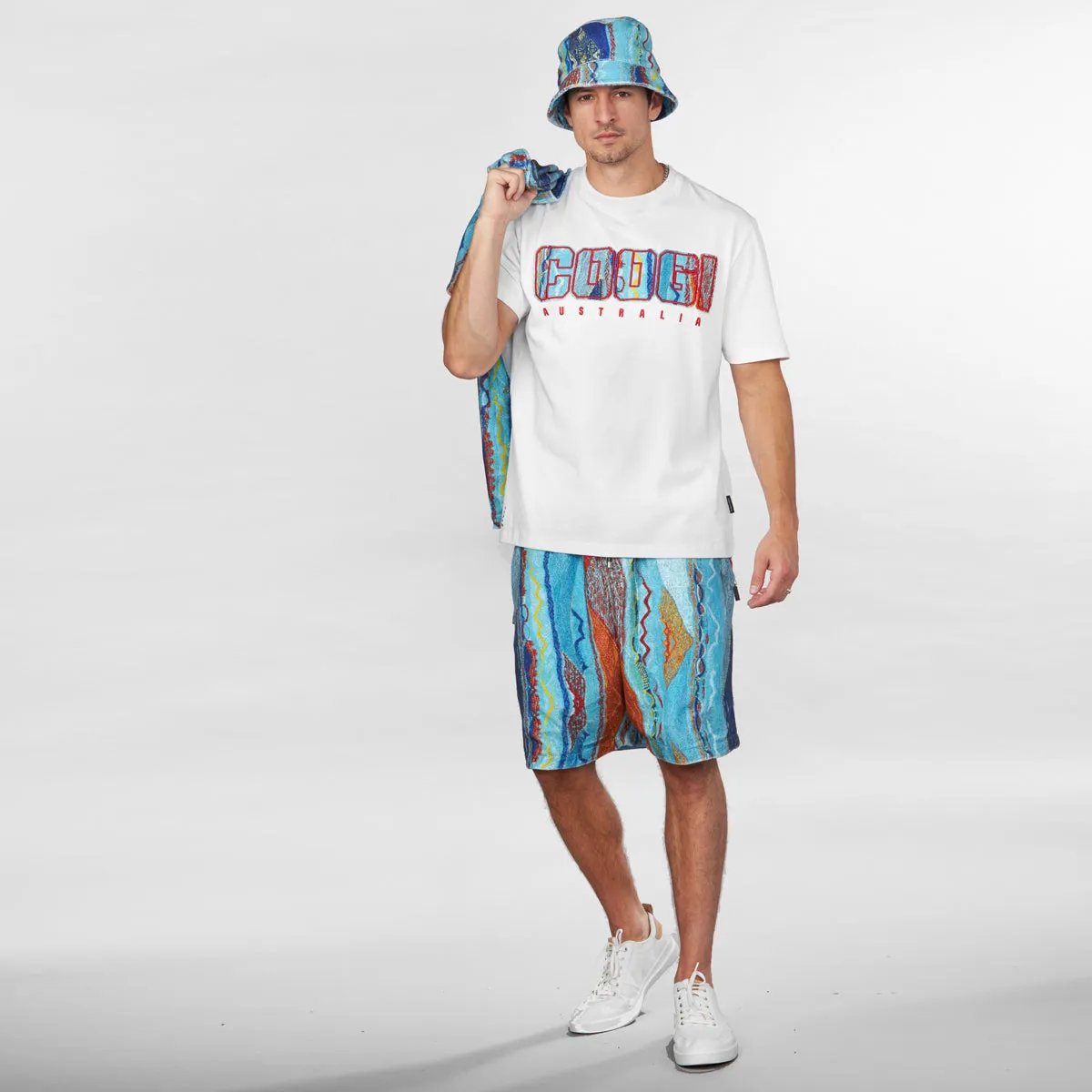 COOGI Block Logo Tee in White sold by COOGI product image thumbnail 3