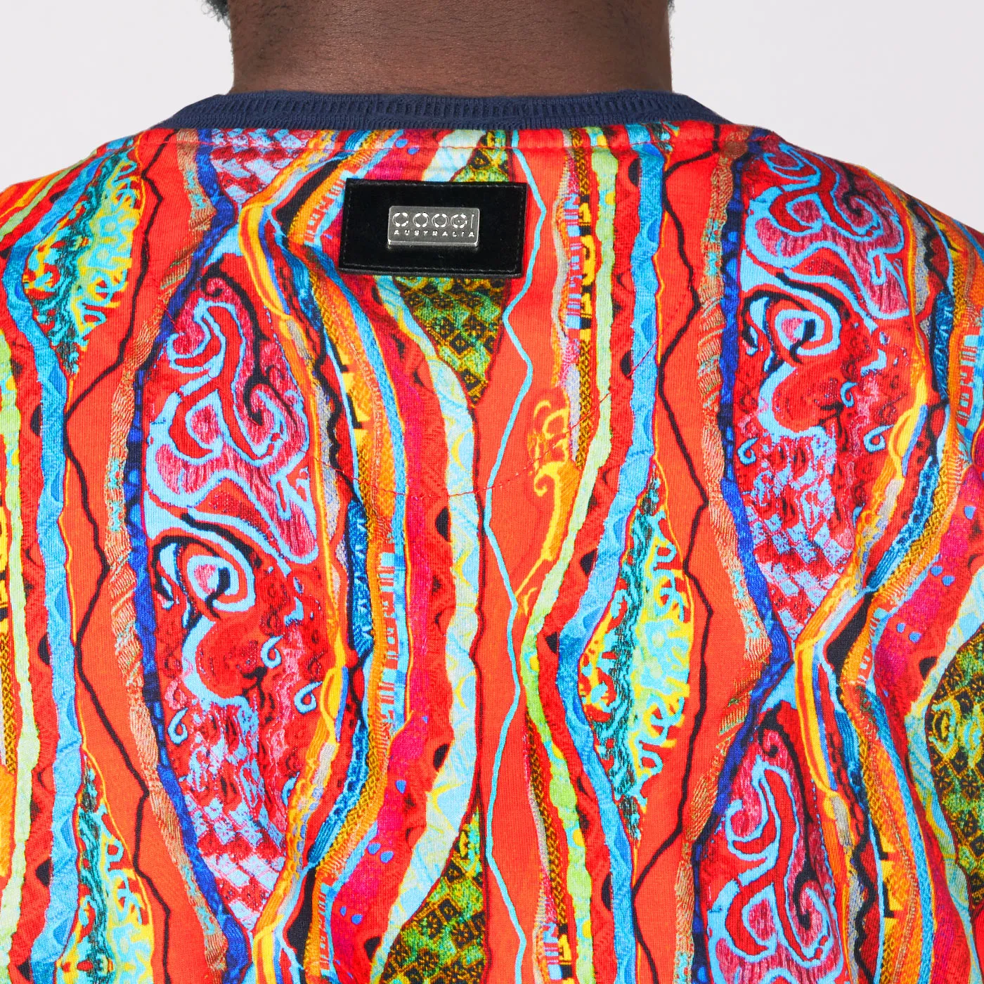 COOGI Sunset Classic All-Over V-Neck Tee sold by COOGI product image thumbnail 5