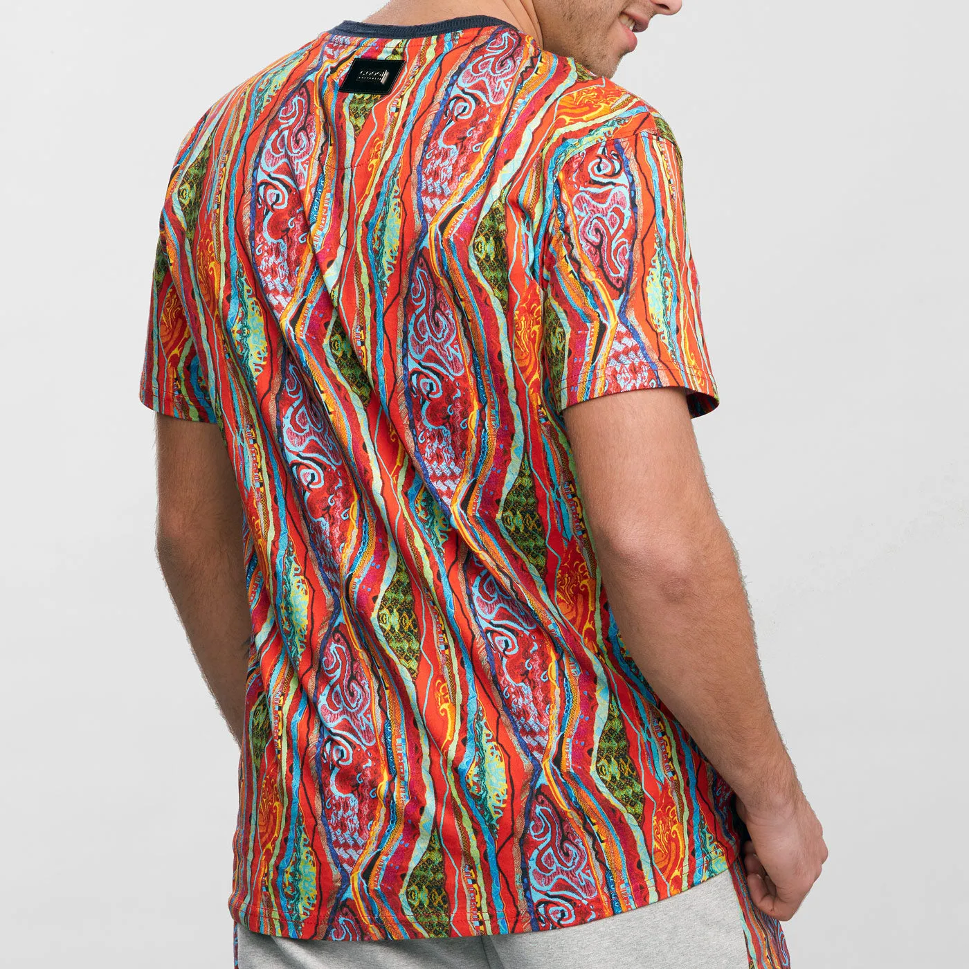 COOGI Sunset Classic All-Over V-Neck Tee sold by COOGI product image thumbnail 4