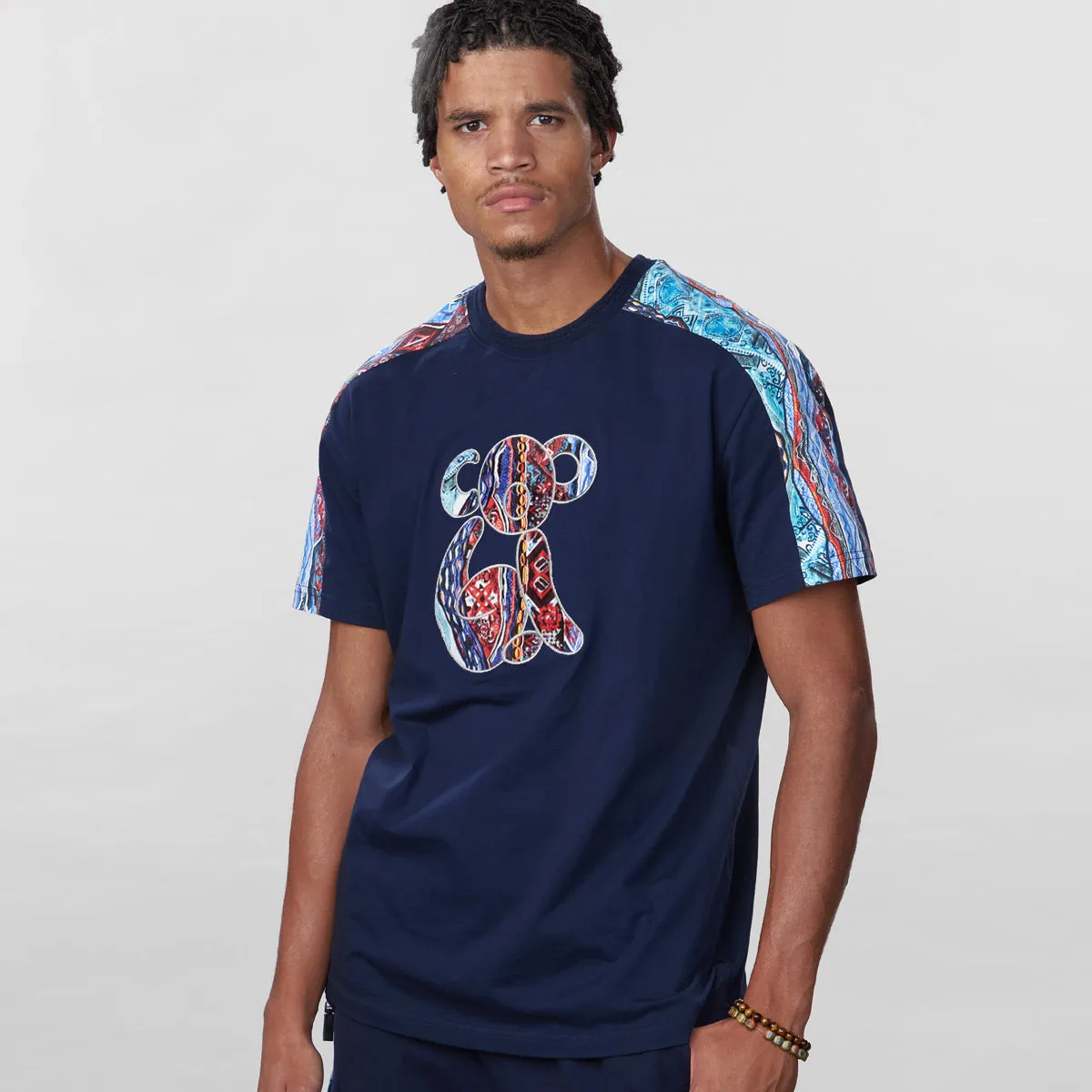 COOGI Koala Tee - Blue- Red sold by COOGI