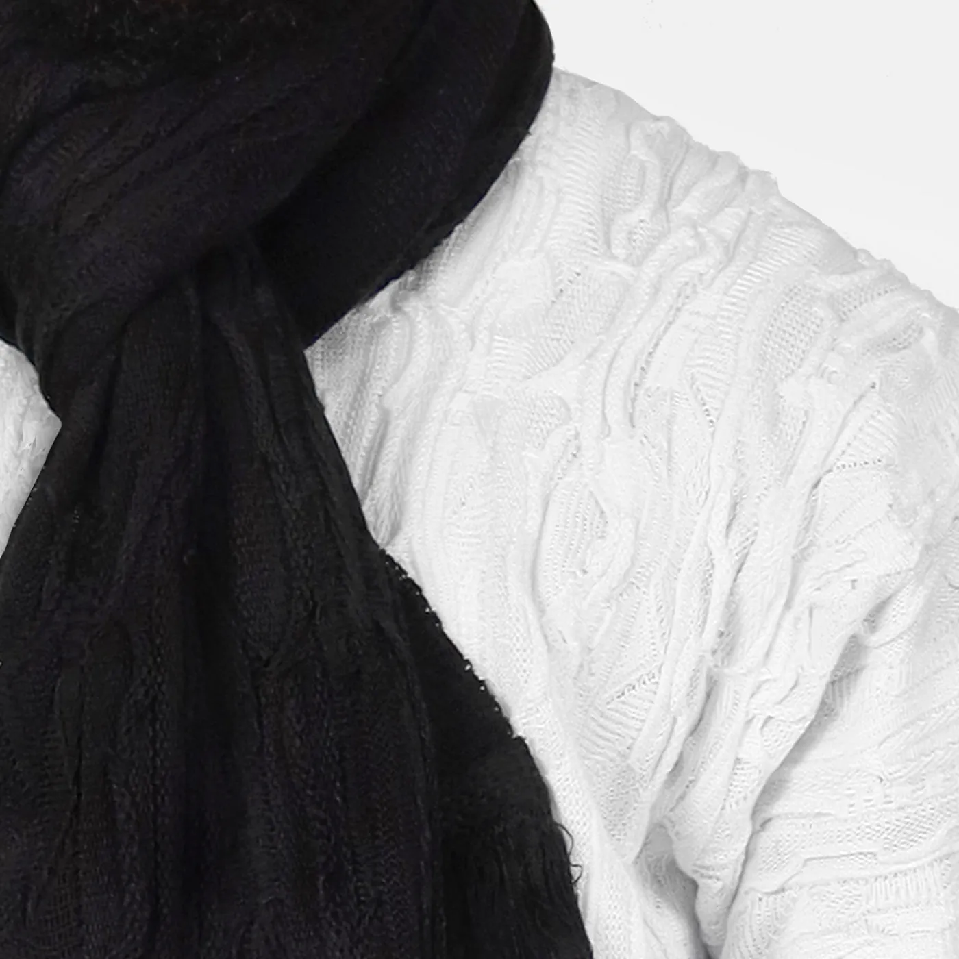 New - COOGI BlackOut Sweater Knit Scarf sold by COOGI product image thumbnail 3
