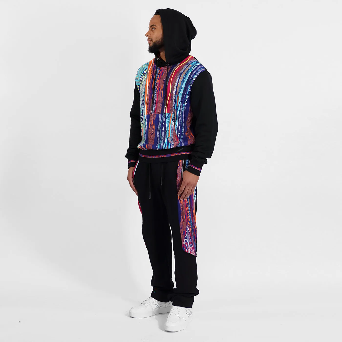 New - COOGI Sweater Pieced Fleece Jogger in Black sold by COOGI product image thumbnail 4