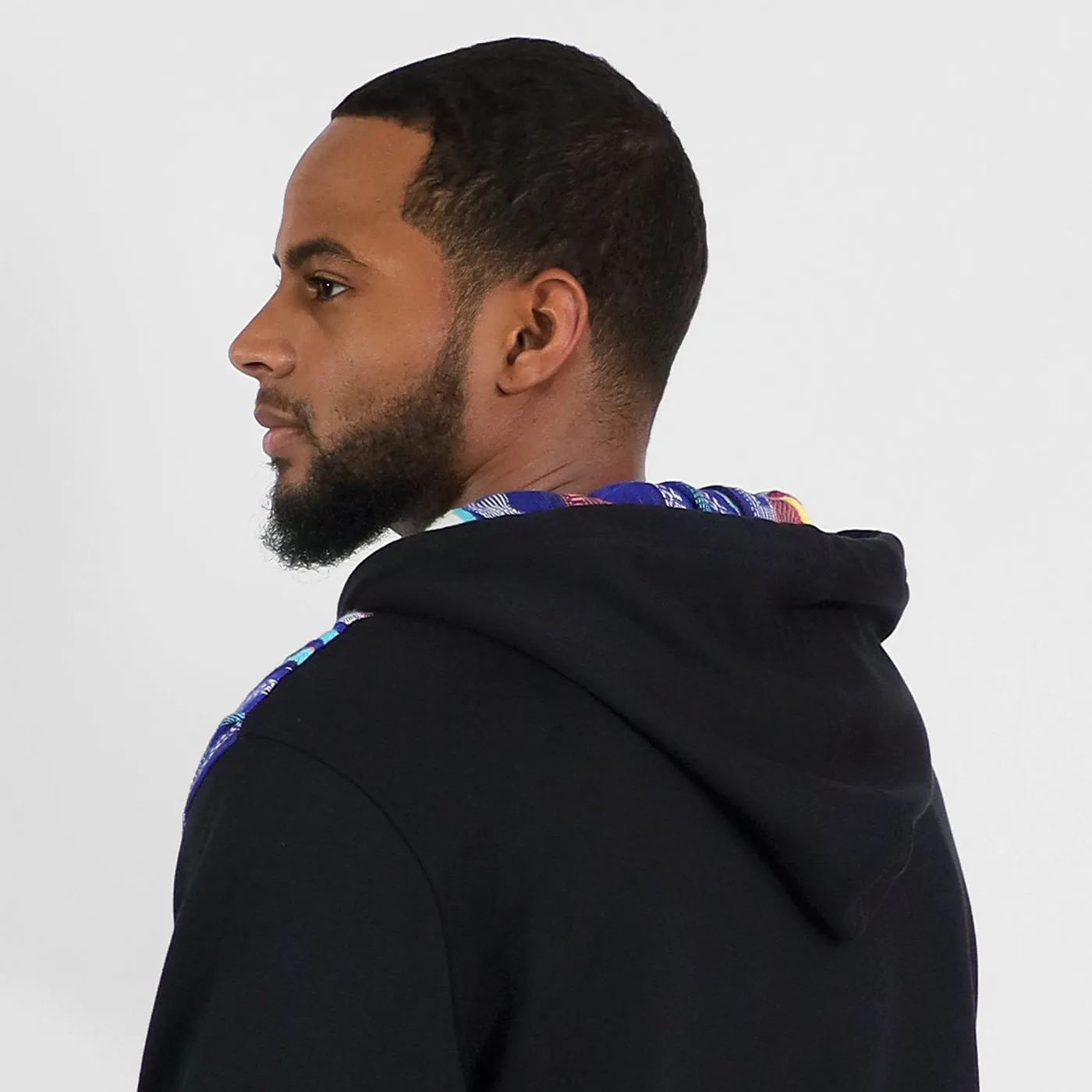 New - COOGI Sweater Pieced Fleece Hoody in Black sold by COOGI product image thumbnail 3