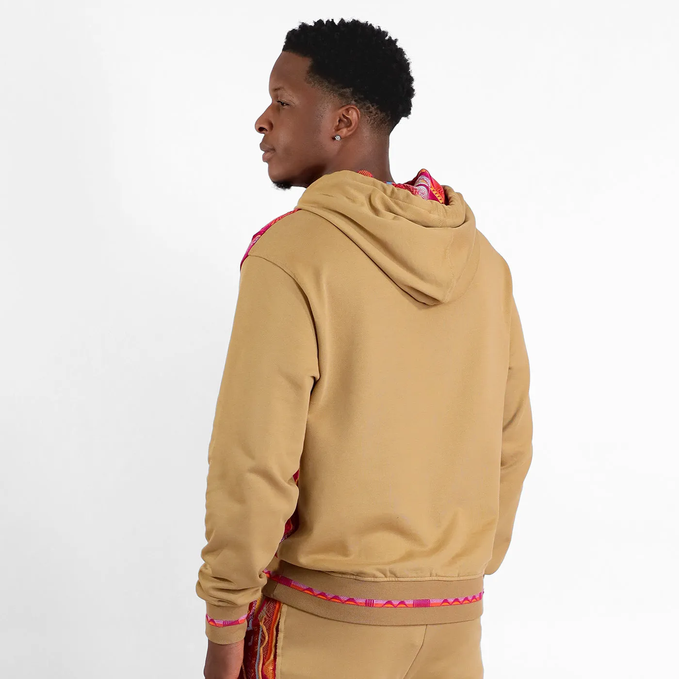 New -COOGI Sweater Pieced Hoody in Khaki sold by COOGI product image thumbnail 2