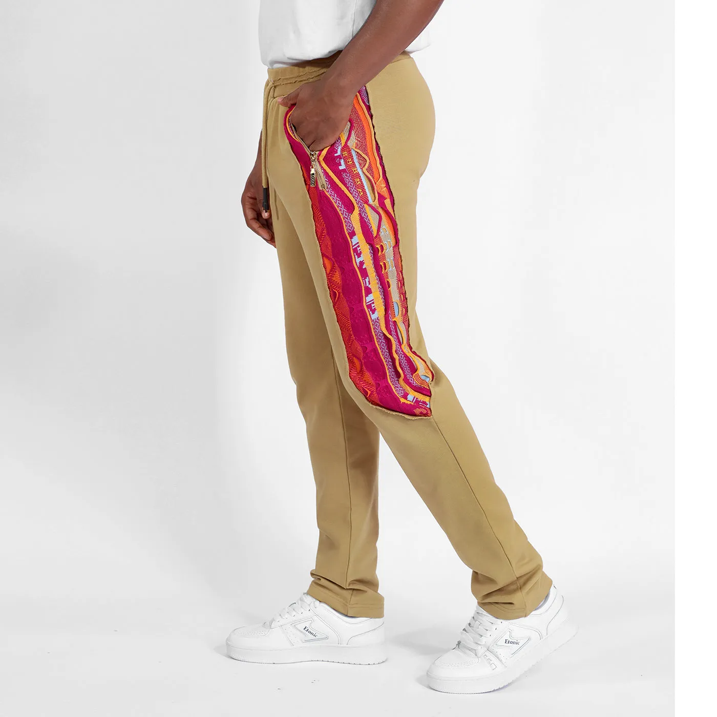 New -COOGI Sweater Pieced Jogger In Khaki sold by COOGI product image thumbnail 3