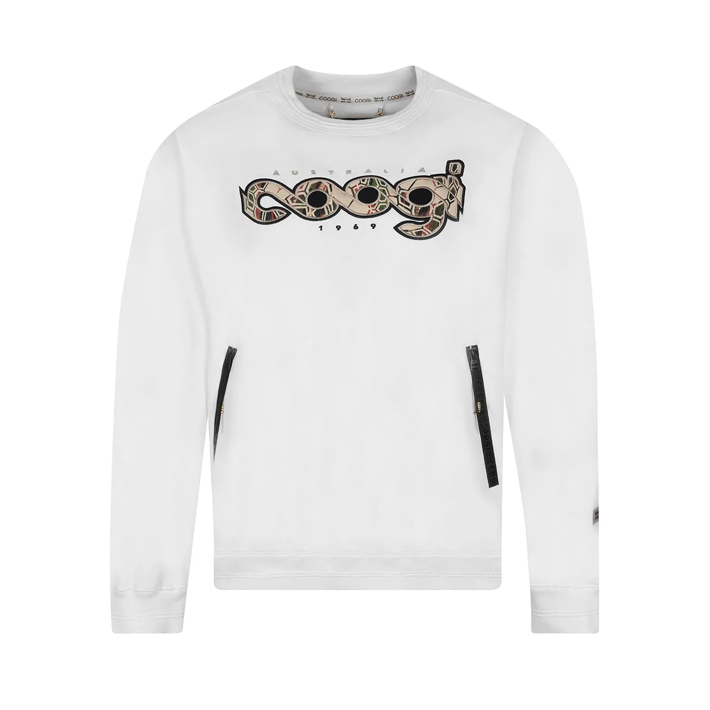 New - COOGI Applique Fleece Crew sold by COOGI