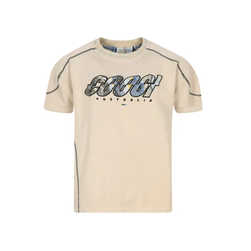 New - COOGI French Terry Tee - Khaki sold by COOGI