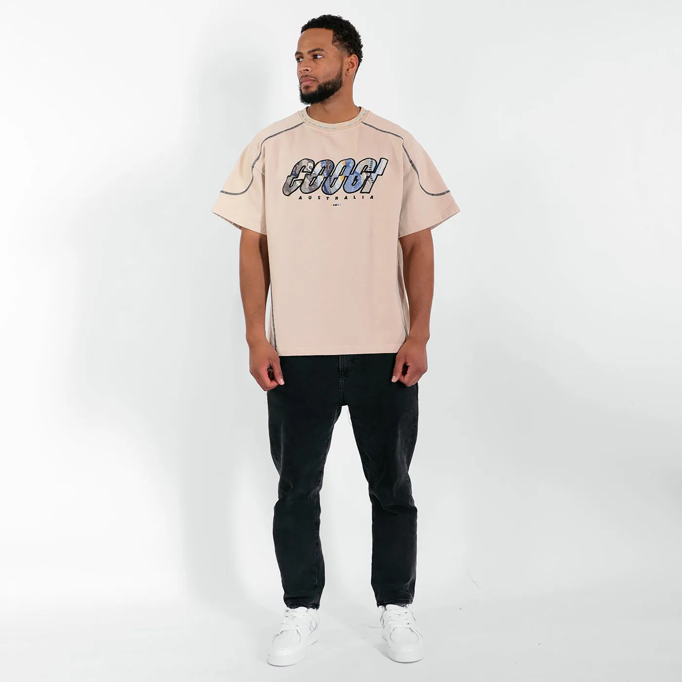 New - COOGI French Terry Tee - Khaki sold by COOGI product image thumbnail 4