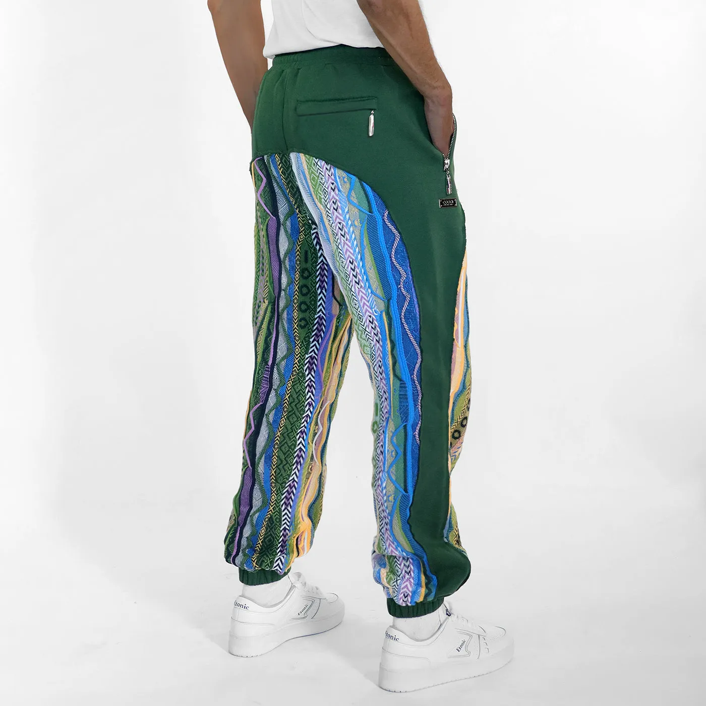 New - COOGI Sweater Pieced Fleece Jogger in Green sold by COOGI product image thumbnail 3