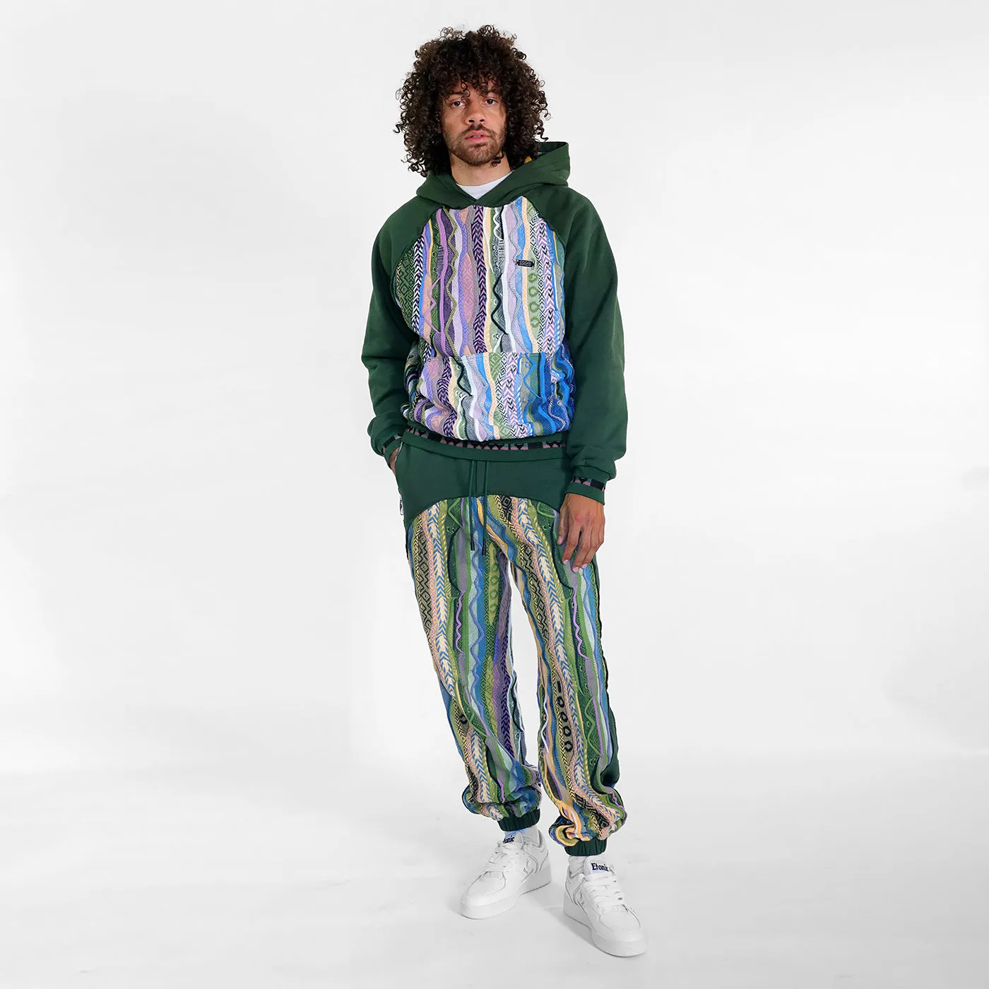 New - COOGI Sweater Pieced Fleece Jogger in Green sold by COOGI product image thumbnail 5