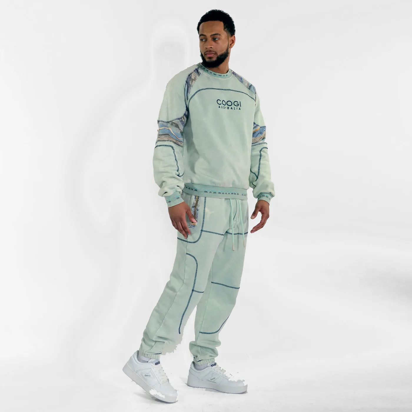 New - COOGI Sweater French Terry Crewneck - Mint sold by COOGI product image thumbnail 5