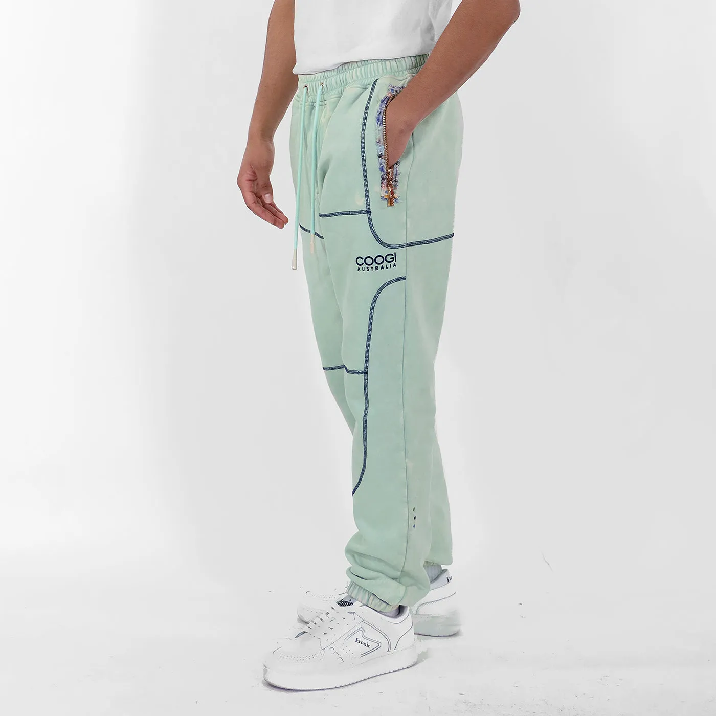 New - COOGI Sweater French Terry Jogger - Mint sold by COOGI product image thumbnail 4