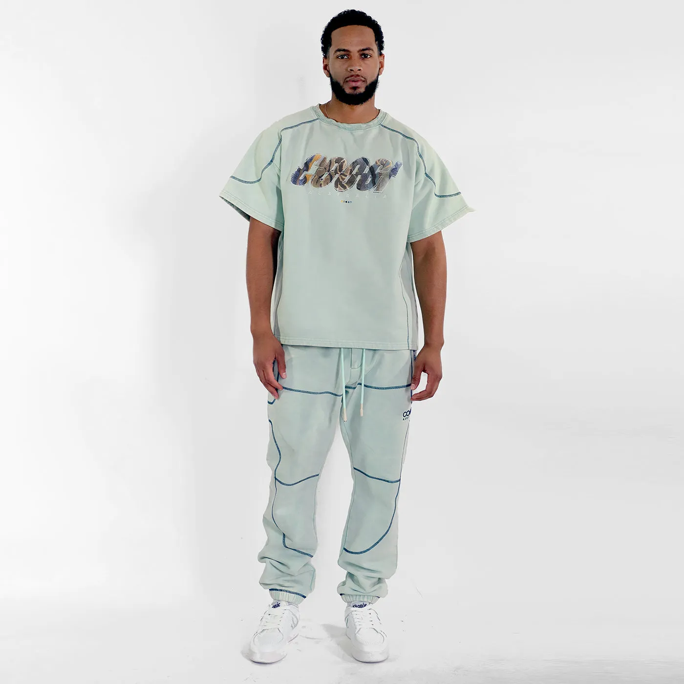 New - COOGI French Terry Tee - Mint sold by COOGI product image thumbnail 5