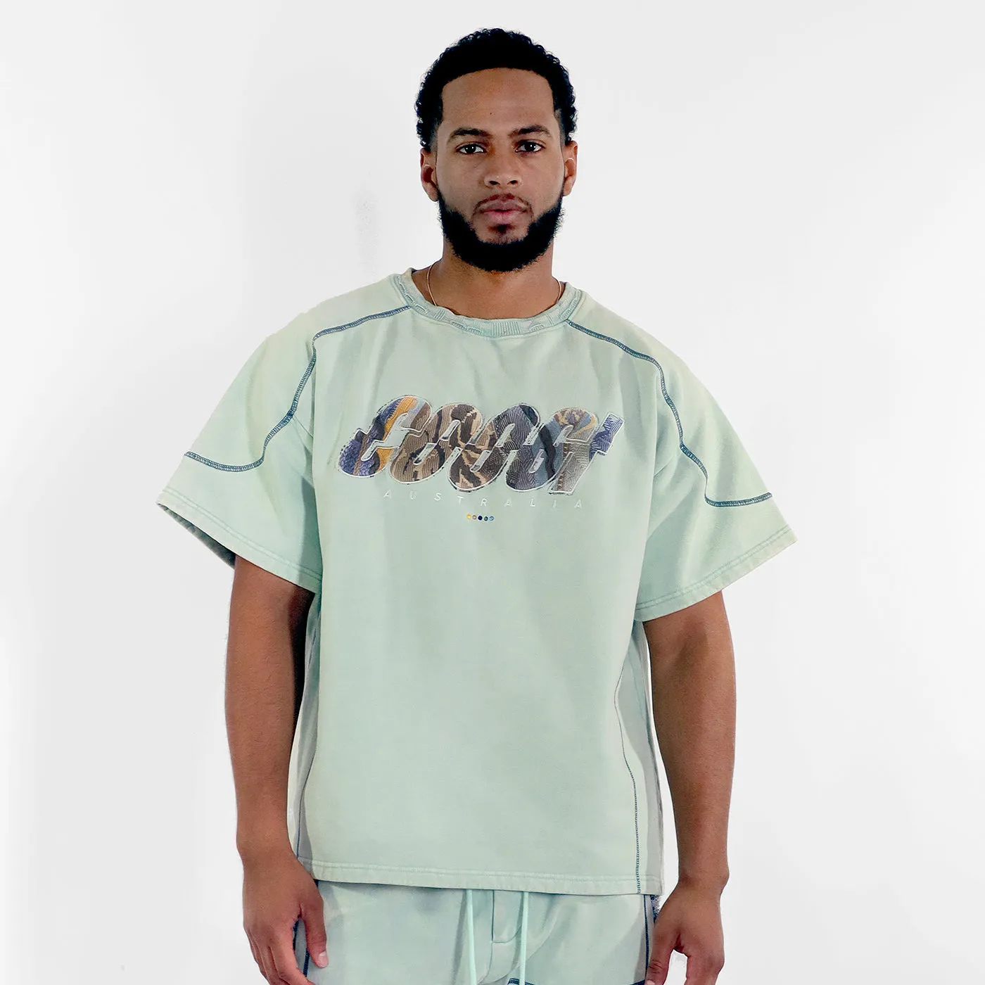 New - COOGI French Terry Tee - Mint sold by COOGI product image thumbnail 2