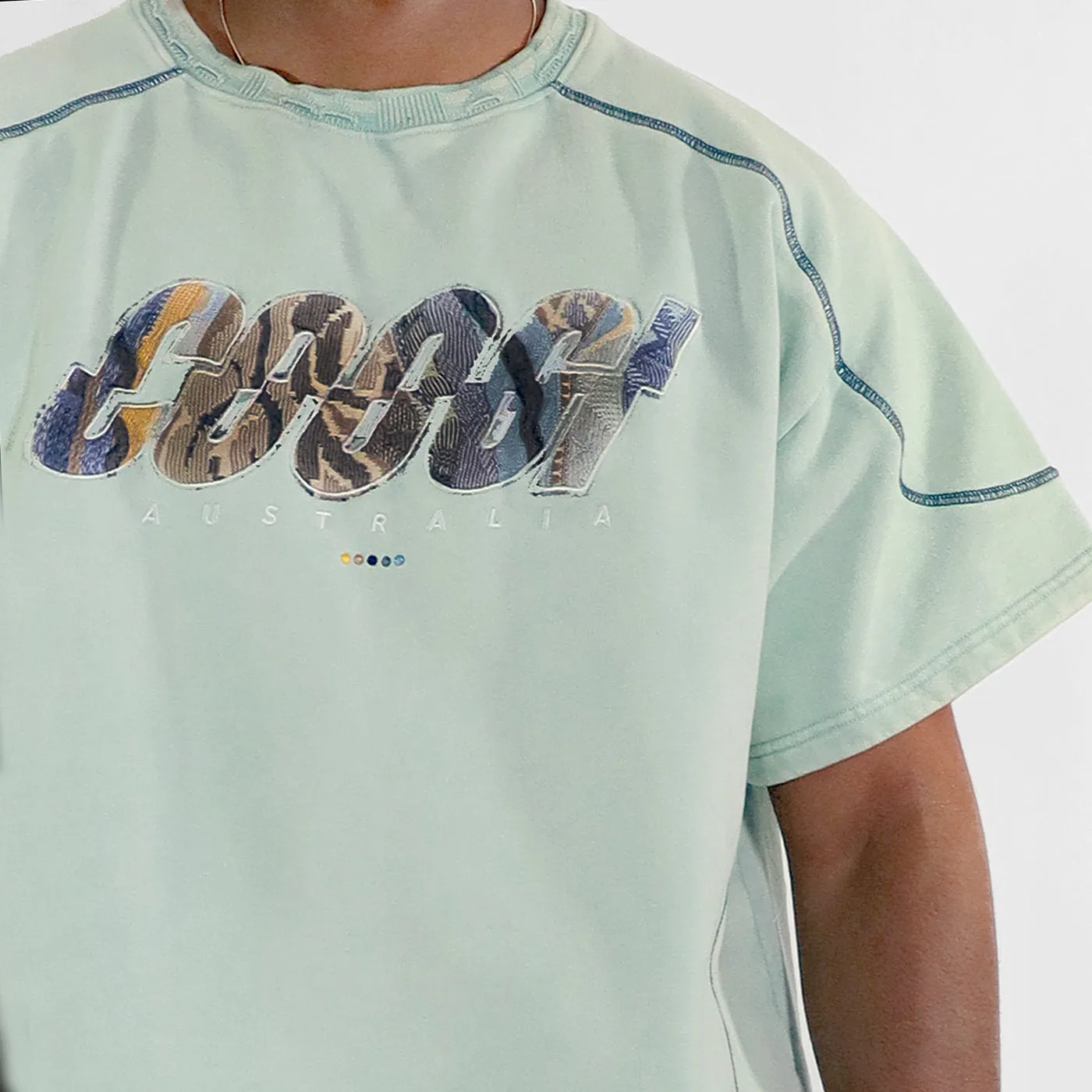 New - COOGI French Terry Tee - Mint sold by COOGI product image thumbnail 4