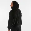 New - COOGI Faux Fur Full Zip Hoody - Black sold by COOGI