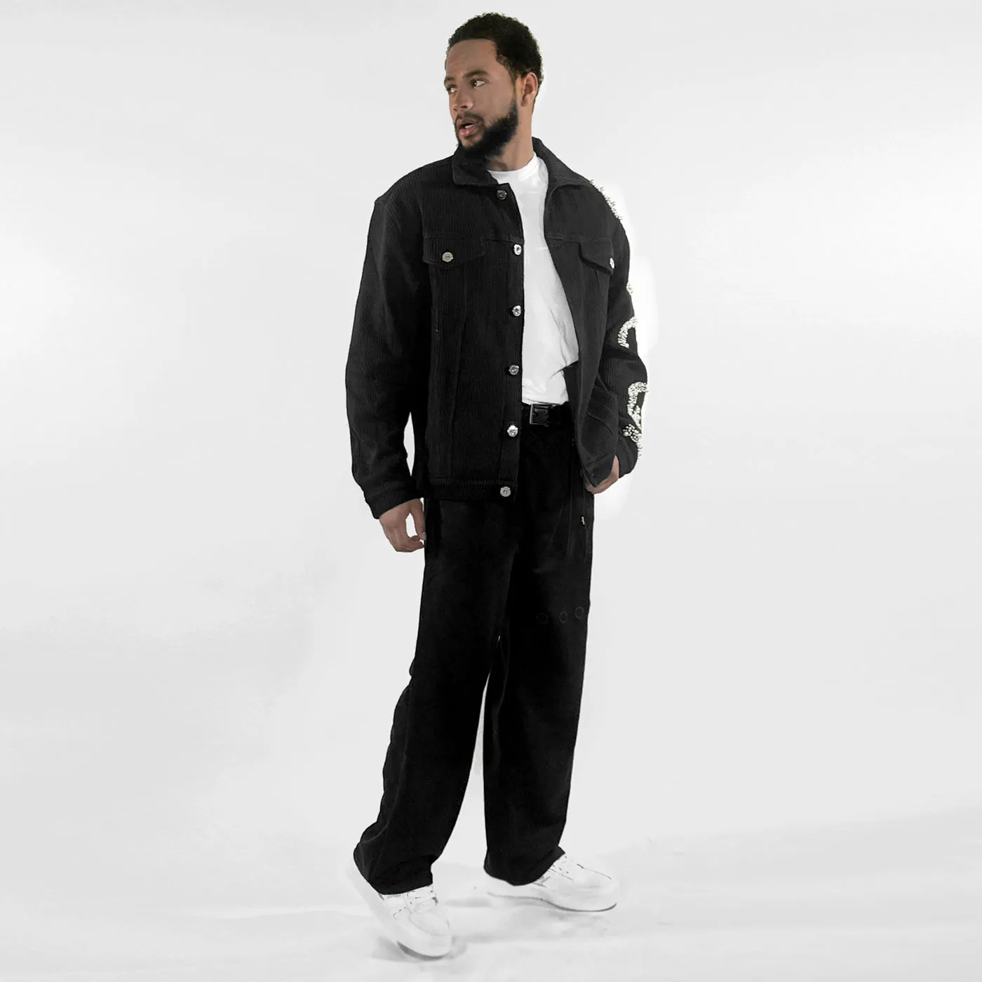 New - COOGI Faux Suede Wide Leg Pants sold by COOGI product image thumbnail 5