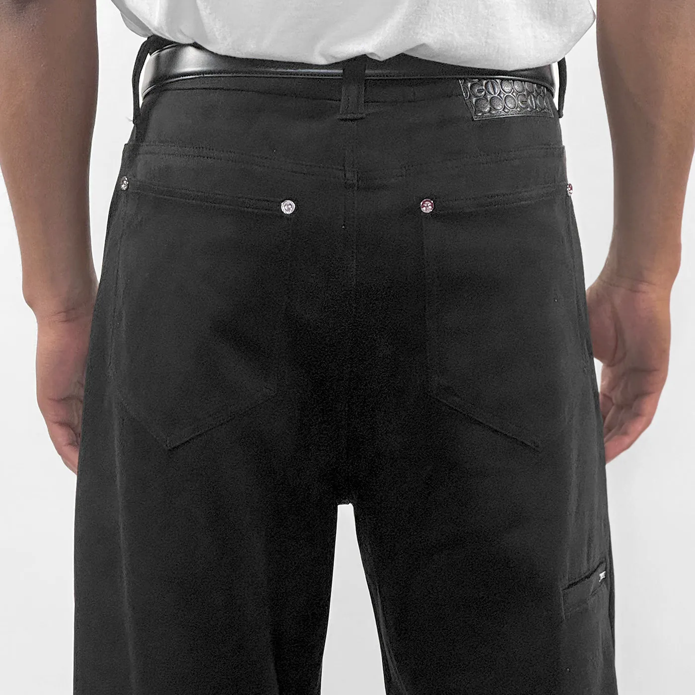 New - COOGI Faux Suede Wide Leg Pants sold by COOGI product image thumbnail 4