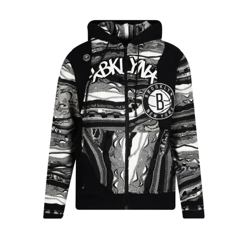 New - COOGI X NBA X Protege -  Brooklyn Nets Full Zip Hoody sold by COOGI
