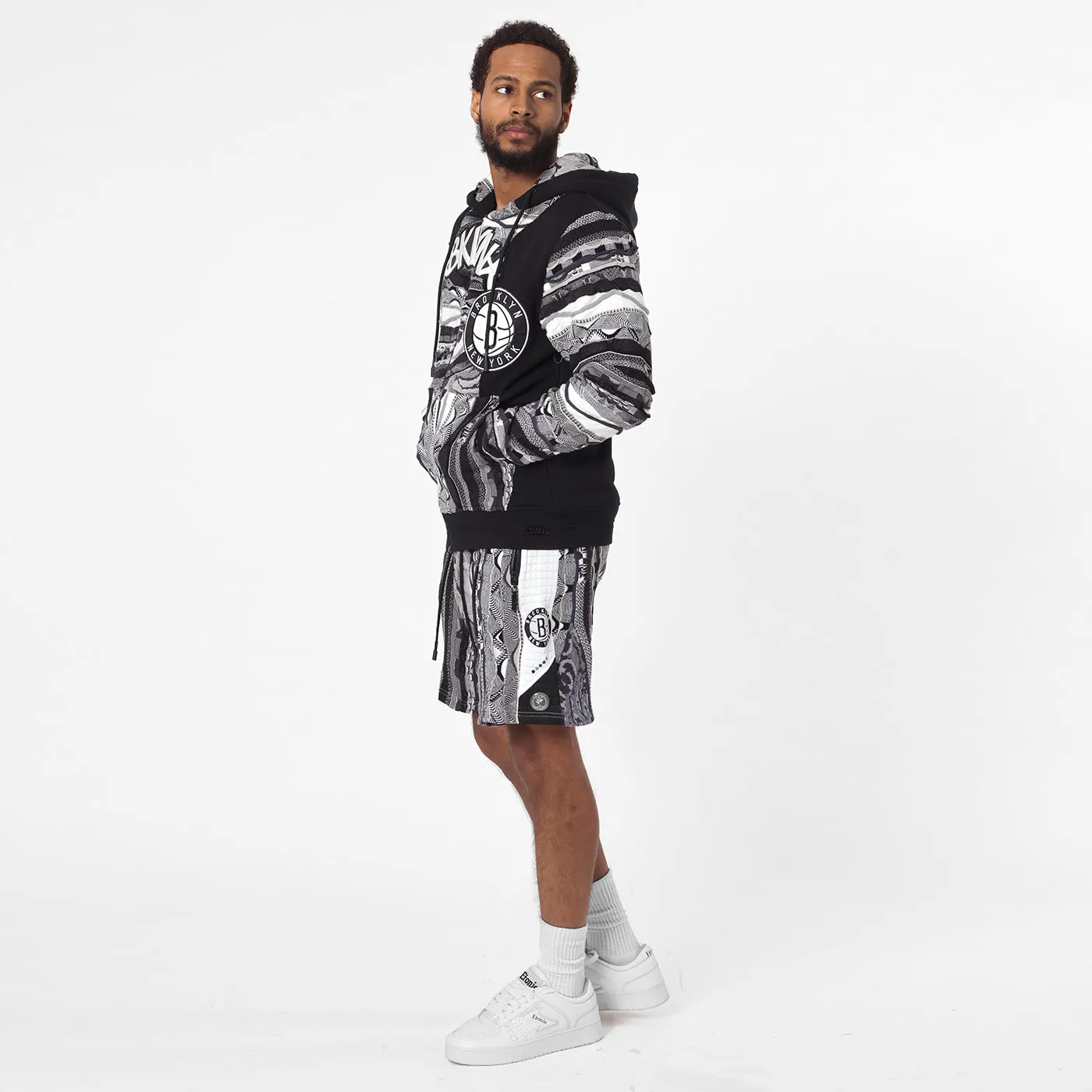 New - COOGI X NBA X Protege - Brooklyn Nets Full Zip Hoody sold by COOGI product image thumbnail 4