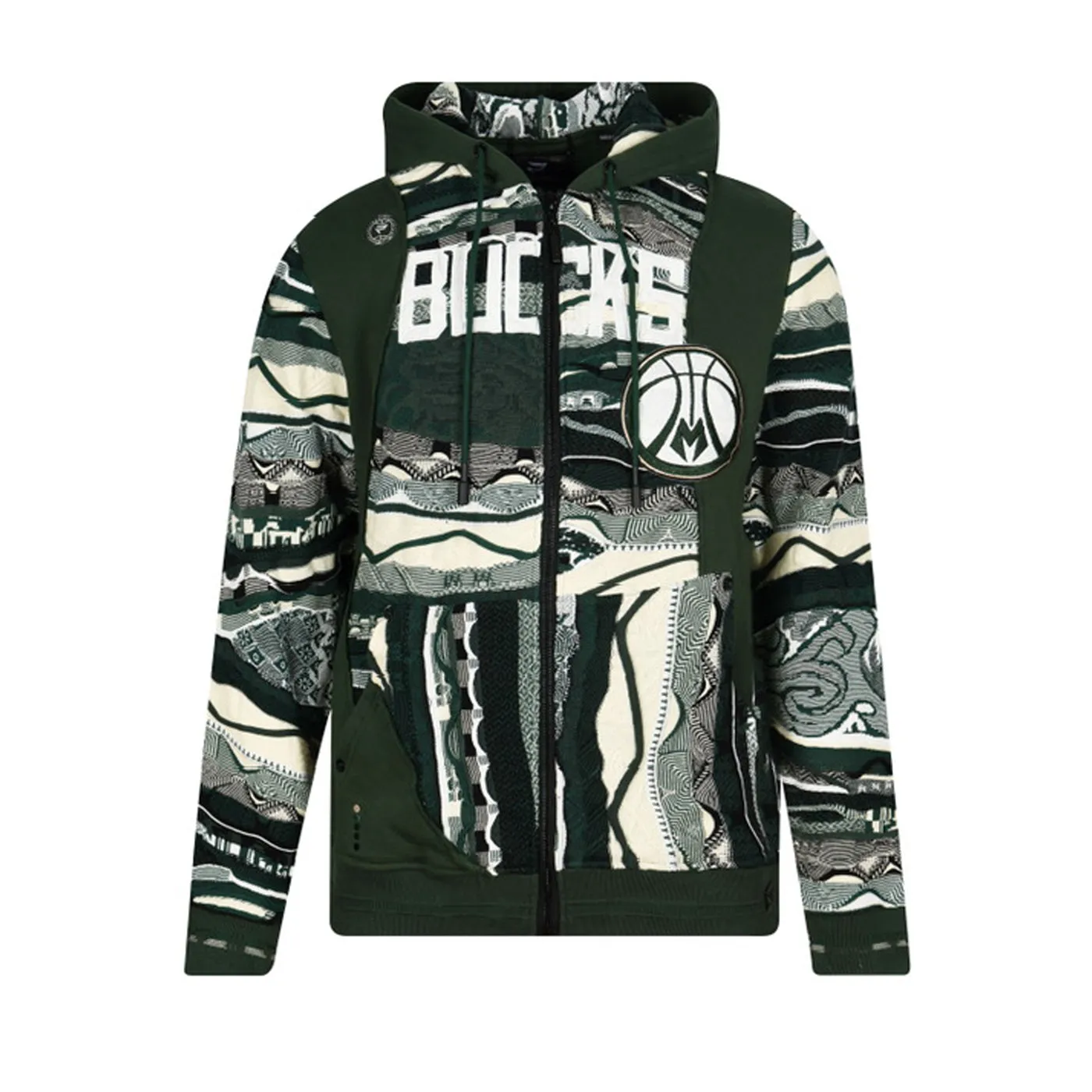New - COOGI X NBA X Protege - Milwaukee Bucks Full Zip Hoody sold by COOGI